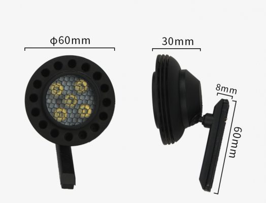 Đèn led thanh ray chiếu tủ 3W